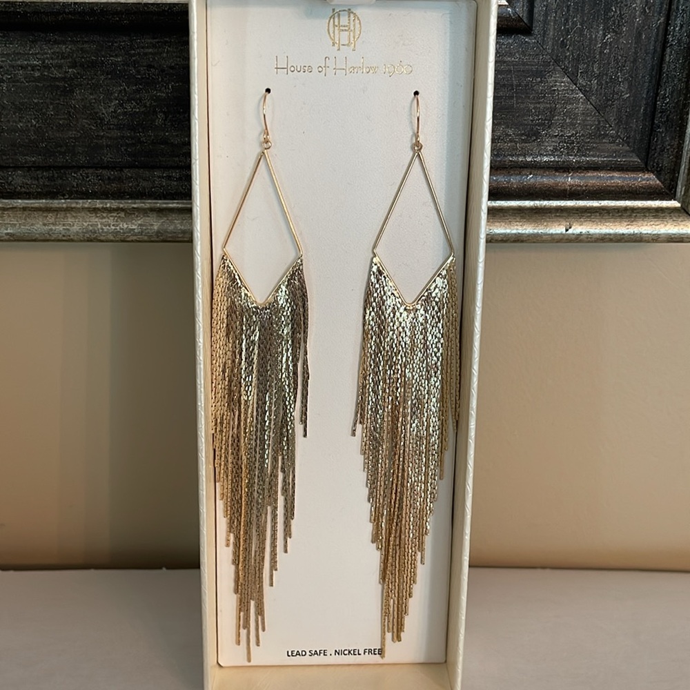 House of Harlow Chandelier Earrings